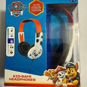 Paw Patrol On-Ear Headphones - Orange and Black